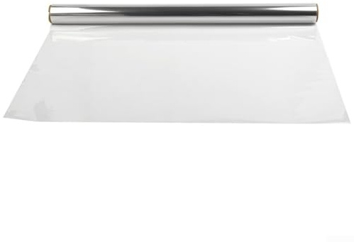 Film de protection électrostatique amovible en plastique transparent pour mur, canapé, porte, placard (60 cm x 5 m)
