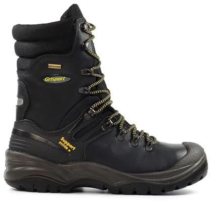 GriSport Combat Mens Tall Hi-Leg S3 Safety Steel Toe/Midsole Work Boots UK 8 / EU 42