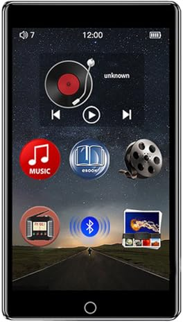 H1 Lecteur MP4 MP5 avec écran tactile IPS 4,0 32 Go de stockage extensible Bluetooth 5.0 1080p Support vidéo multifonction longue durée de vie de la batterie