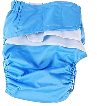 Veemoon Wiederverwendbare Waschbare Inkontinenz Schutzhose aus Baumwolle und Polyester für Erwachsene Auslaufsichere Atmungsaktive Unterwäsche für Männer und Frauen Rutschfeste