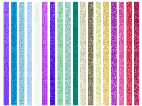 360 tiras de papel de estrellas de origami, tiras de papel para manualidades, estrellas de origami con 18 colores de papel de origami para escuela, manualidades, regalo, decoración, celebración