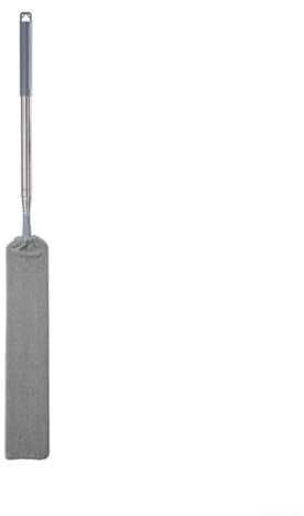 Plumero electrostático con cabezal flexible de eje telescópico y paño lavable extraíble para ventilador y limpieza interior de gabinetes