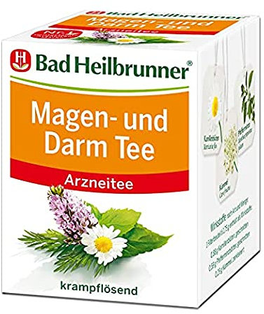 Bad Heilbrunner Husten- und Bronchial Tee im Filterbeutel, 6er Pack (6 x 8 Filterbeutel)