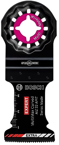 Bosch 5x EXPERT MultiMax AIZ 32 APIT Tauchsägeblätter (für Edelstahlbleche, Faserkunststoffe GFK, CFK, Breite 32 mm, Professional Zubehör Multifunktionswerkzeug)