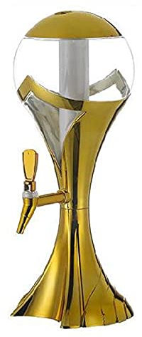ATRNA Tireuse à Bière 1.5 / 3L, Distributeur De Boissons avec Noyau De Glace Distributeur de Bière pour Bar Home Fêtes Restaurant Buffet