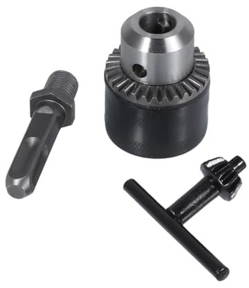 Uonlytech 3pièces Adaptateur De Mandrin Acier Pour Perceuse Convertisseur De Forets Pour Outils Électriques Résistant Et
