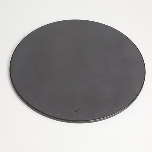 PIZZA STONE, BLACK, ROUND, 16 DIA.