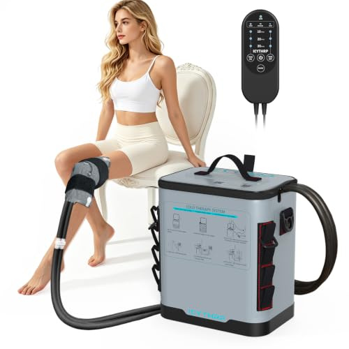 ICYTHRP Programmable Timer Ice Machine for Knee After Surgery w/Quiet Pump