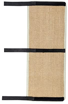Árbol para gatos de cartón, tapete rascador con cuerda de sisal y cierre para pal para gatos de cartón, tapete rascador con cuerda de sisal y cierre para patas de mesa. Accesorio para gatos.
