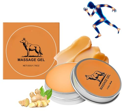 Joint & Muscle Soothing Cream, Cooling Gelenkcreme zur Gelenkpflege, Joint Cream mit Pfefferminzöl, Joint Care Relief Ointment, Gelenkpflegecreme für Nacken, Knie, Rücken, Tägliche Körperpflege