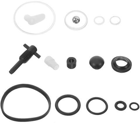 JUMPLAWN Kit de Reparación de Gato Hidráulico Solución Versátil para Coche 16 Accesorios, Incluye Palanca y Varilla de Goma para Mantenimiento y Reparación