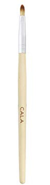 CALA. Brocha de Maquillaje Cala Bamboo Lip Liner Brush. Pincel Fino y Delicado. Aplica Labiales Líquidos con Precisión y Seguridad. Cerdas Veganas. Mango Ergonómico de Bamboo.