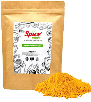 Organic Turmeric | Tumeric Powder Premium Quality Free P&P Certified by Soil Association 50g-1.9kg (50g)