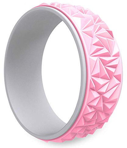 MIED Yoga Prop Wheel 3D-Floating-Massage-Rück Yoga Ausrüstung Zum Dehnen Unterstützung,Flexibilität Und Spannung Freigeben Können 150Kg Festigkeit,a
