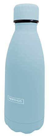 NERTHUS - Thermos a Doppia Parete per Freddo e Caldo, in Acciaio Inox, 350 ml, Senza BPA, 18/8