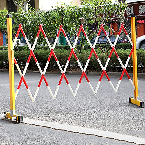 Mobiles Absperrungssystem - FRP Scherengitter aus Kunststoff - Ausziehbar - Mobiles Modell - Absperrgitter, Absperrzaun, Scherengitter Zaun Schutzgitter Ausziehbar,Extensible to 2.5 m