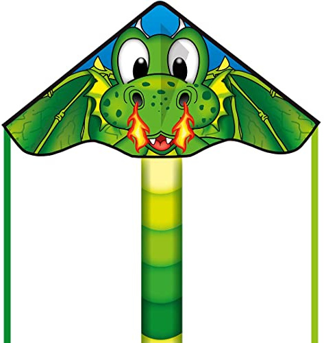 HQ Simple Flyer Dragon 85cm Kinderdrachen ab 5 Jahre für wenig Wind