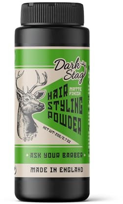 Dark Stag Hair Texture Powder- 20g Volume Hair Powder Men Styling- Hair Styling Powder Men For Flexible Hold