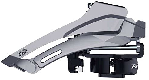 FD-TY606 Tourney Front Mech Double Top Swing Dual Pull 63-68 für 46T Schwarz