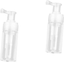 minkissy 2stücke Nachfüllbare Sprühflasche Für Reisen Transparente Zerstäuberflasche Puder Und Haarpflege Praktisches Und Tragbares Spray-behälter