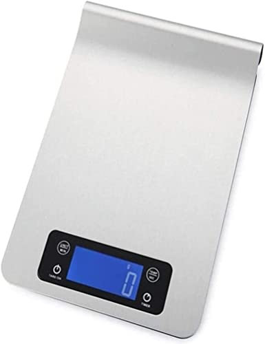 CTCOIJRN Básculas electrónicas Básculas de Cocina Digitales 5 kg / 1g Mini básculas de Bolsillo de joyería eléctrica for Alimentos con retroiluminación