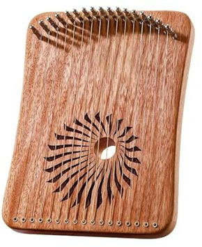 Erwachsene harfe 31 Saiten 17 Saiten Fingerharfe Holz Finger Lyra Anfänger Musikinstrument(17 sandal)