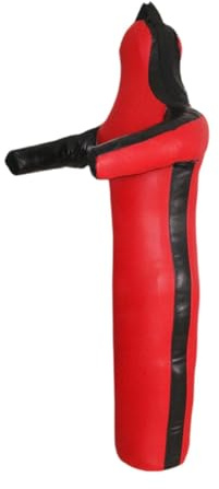 Ronyme Muñeco de, maniquí de, Saco de Boxeo sin Relleno para jiu Jitsu, Saco de Boxeo para lanzar, Saco de Judo para Kickboxing, Judo, Rojo 180cm