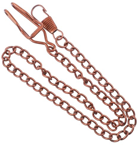 TOGEVAL Taschenuhrketten Einfache Bedienung und Praktische Ketten 37,5cm aus Legierung 3 Stück Retro für Herren Taschenuhren