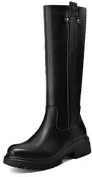 QUEEN HELENA Stivali Alti con Tacco Basso Donna X33-68