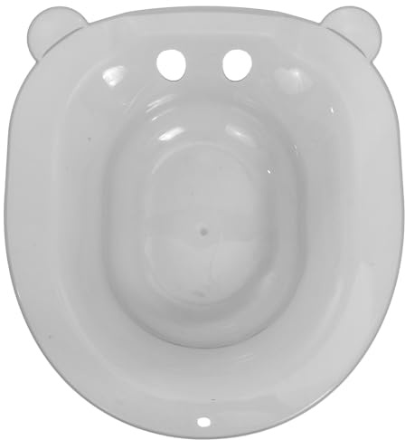 CHICAMPERA Baño de Asiento para Cuidado Posparto Diseño Único, Material Pp, Profundo y Cómodo para Mujeres, Adecuado para Uso Postparto