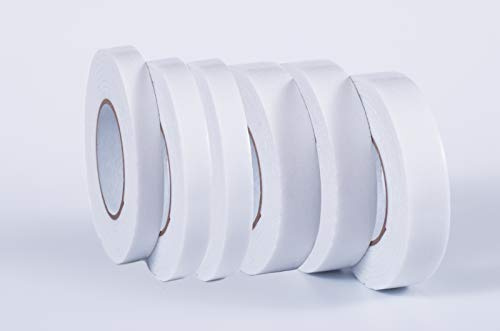 Doppelseitiges Klebeband transparent strong extra dünn 4 Rollen 24 mm u. 4 Rollen 15 mm Montageband Teppichklebeband Verlegeband