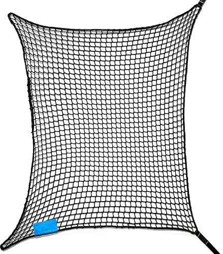 LASIPROFI - PKW Netz zur Ladungssicherung | Praktisches Gepäcknetz für das Auto | Ideal für den Transport. | Größe: 1.200x1.000mm | Farbe: schwarz