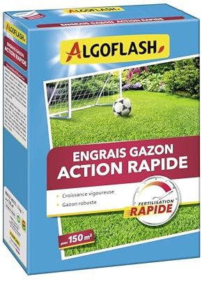 Algoflash Engrais Gazon, Action Rapide - 3 kg