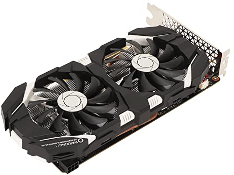 Airshi Tarjeta Gráfica para Juegos, Frecuencia de Memoria de 8008MHz, Tarjeta Gráfica HDR 4K de 192 bits para el Hogar y la Oficina (GTX 1060 3GB)