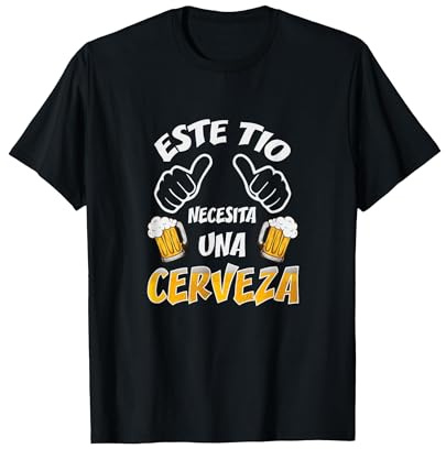 Frase Divertido Necesito Una Cerveza para Seguir la Fiesta Camiseta