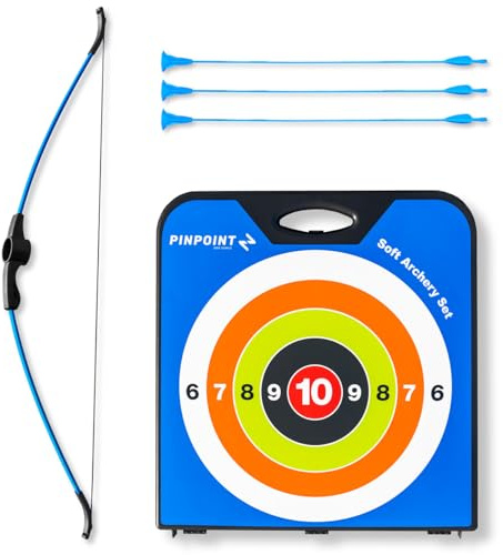 PINPOINT Kids Bow & Arrow Set │ Soft Archery Set │ Childrens Games