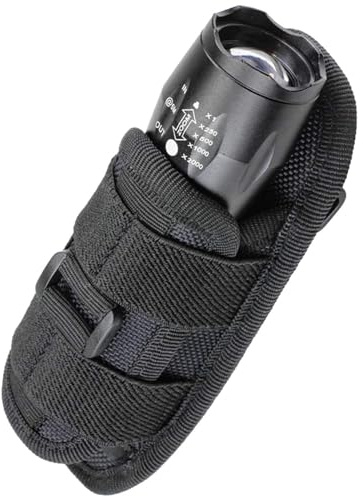 Bvizyelck Taschenlampen Tasche Taschenlampen Holster Nylon Taschenlampe Taschenhalter Mit Gürtel Taschenlampe Gürteltasche Schutzhülle Tragbare Taschenlampe Halter Für Wandern Klettern