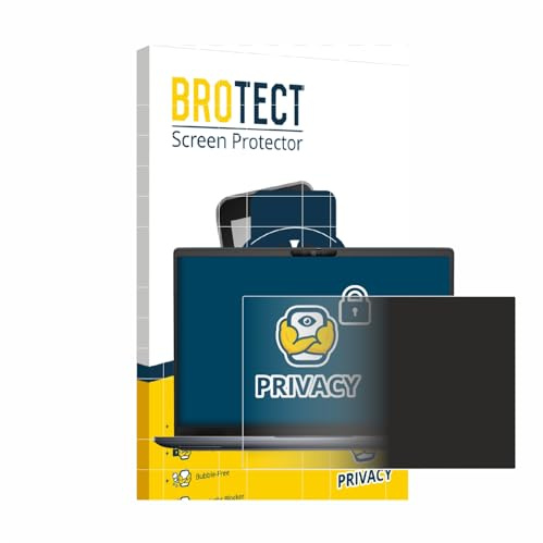 brotect Protection Anti-Espion pour Dell Latitude 7340 | Anti-Spy Protection d'écran Made in Germany Privacy Film Écran de Confidentialité Clair