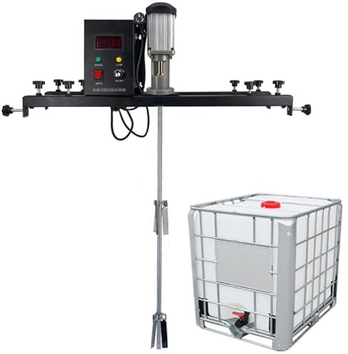 Agitatore IBC, miscelatore elettrico for serbatoio da 980 W con gancio di supporto - Agitazione efficiente della vernice e dissoluzione dell'inchiostro - Attrezzatura commerciale for la miscelazione d