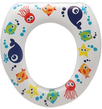 Kiokids | Reductor de WC Océano para Niños | Acolchado y Fácil de Limpiar