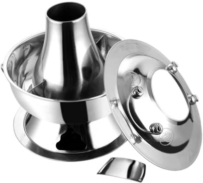 YWJLQH Traditioneller Kupfer Chafing Dish für Buffets und Picknicks, Silber 30cm Teilen