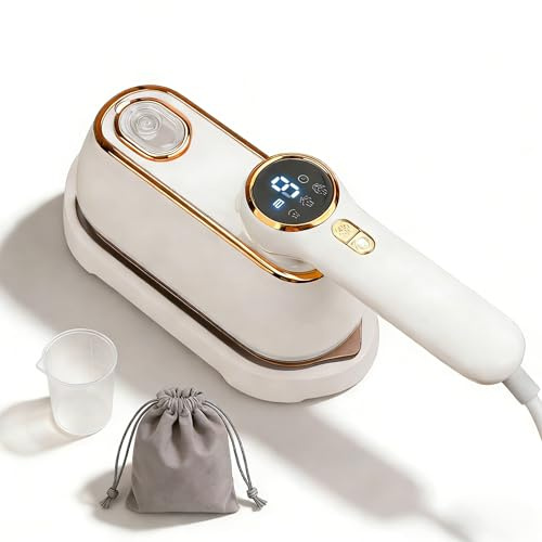 Travel Steamer for Clothes Portable, 1200W Handheld mini travel Steam Iron 4 Mode with LCD Displa Powerful Wrinkle Remover, Garment Steamer for Home, Dorm, Travel 120V