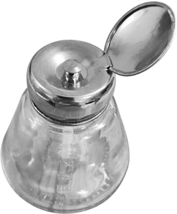 ADOCARN Nagellackentferner Pumpe 150ml Flüssigkeits Spenderflasche Mit Druckfunktion Für Nagelpflege Und Make up Entferner Tragbar Mit Langem Strohhalm