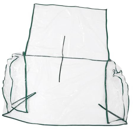 TOYANDONA Portátil para Invernaderos Mini Invernadero De Interior y Exterior Protector De PVC Transparente