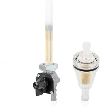 Petrol Tap Fuel Tank Switch Kraftstoff Gas Ventil Petcock Kraftstofffilter/Fit for HONDA 1100 Shadow ACE 1100 Aero 1100 Sabre 1100 Spirit 1100 VT1100 C C1 C2 C3 1995-2007