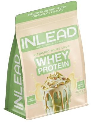Inlead Whey Protein (1000g) Chocolate blanco de pistacho