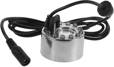 Mikikit Humidificateur Air Atomiseur Eau Machine à Fumée pour Halloween Jardin Aquatique Machine à Fumée USB pour Bassin LED pour Bureau Maison Chambre Voiture