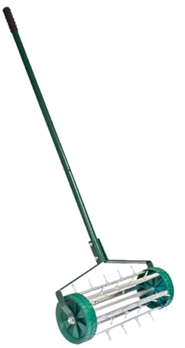 Generisch Rasenwalze, manuelle Bodenbelüftungswerkzeug | Kleine Rasenflächen, Grasbelüftungswerkzeuge, Rasenbelüftungsmaschine, Push Lerator für Terrasse, Hof, Garten