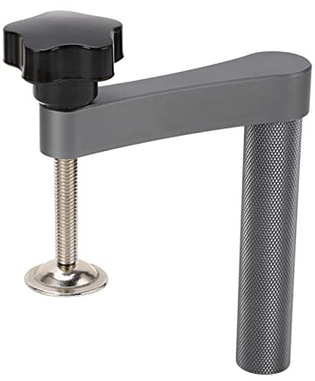 Fockety Prensa de Mesa para Carpintería, Ajustable, Sujeción de 70 Mm, Carpintería con Acero Inoxidable para Apertura de Instalación de 0,75 Pulgadas, Rango de Material de Prensa de 19 Mm