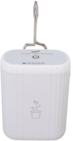 Ausla Regadera Automática para Plantas, de Riego Automático para Interiores Controlado por Aplicación WiFi con Cabezales de Goteo Ajustables, Ideal para Jardines Interiores y Huertos